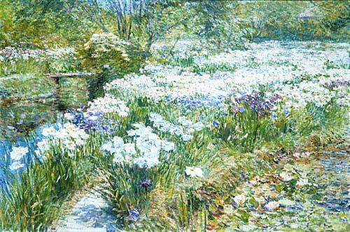 The Water Garden, Childe Hassam